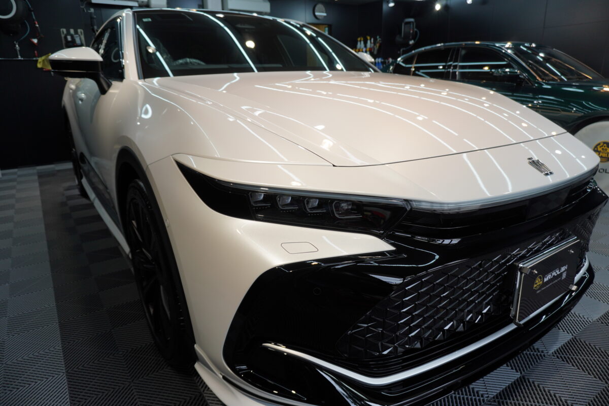 新車クラウンクロスオーバー|セラミックコーティング施工完成